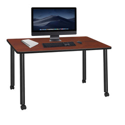 Regency Kee Mobile Desk Black Legs Dynamic 60"W x 24"D x 29"H (REG-MDCL6024)