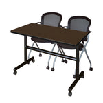 Regency Kobe Flip - Top Training Table & 2 Cadence Nesting Chairs 48