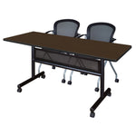 Regency Kobe Flip - Top Privacy Nesting Table & 2 Cadence Nesting Chairs 60