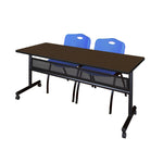 Regency Kobe Flip - Top Privacy Nesting Table & 2 M Stack Chairs 72