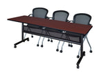 Regency Kobe Flip - Top Privacy Nesting Table & 2 Cadence Nesting Chairs 84