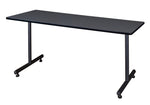 Regency Kobe Professional Steel T - Base Training Seminar Table 72