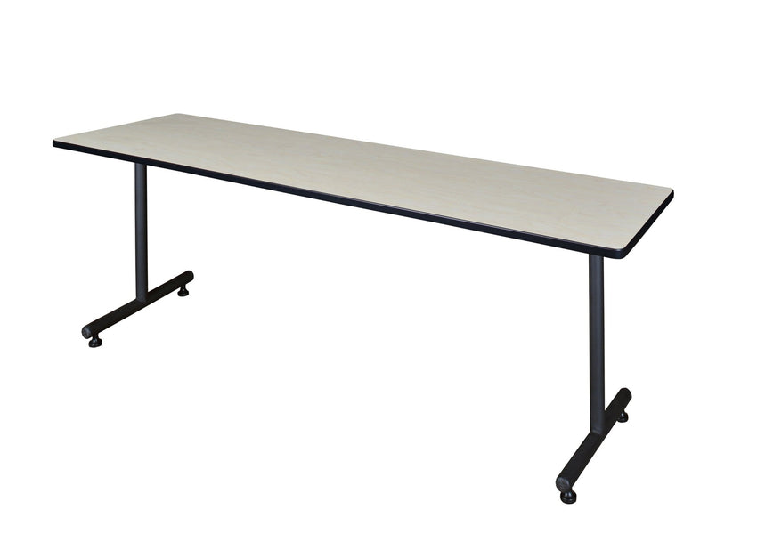 Regency Kobe Professional Steel T - Base Training Seminar Table 84"W x 24"D x 29"H (REG - MKTRCT8424) - SchoolOutlet
