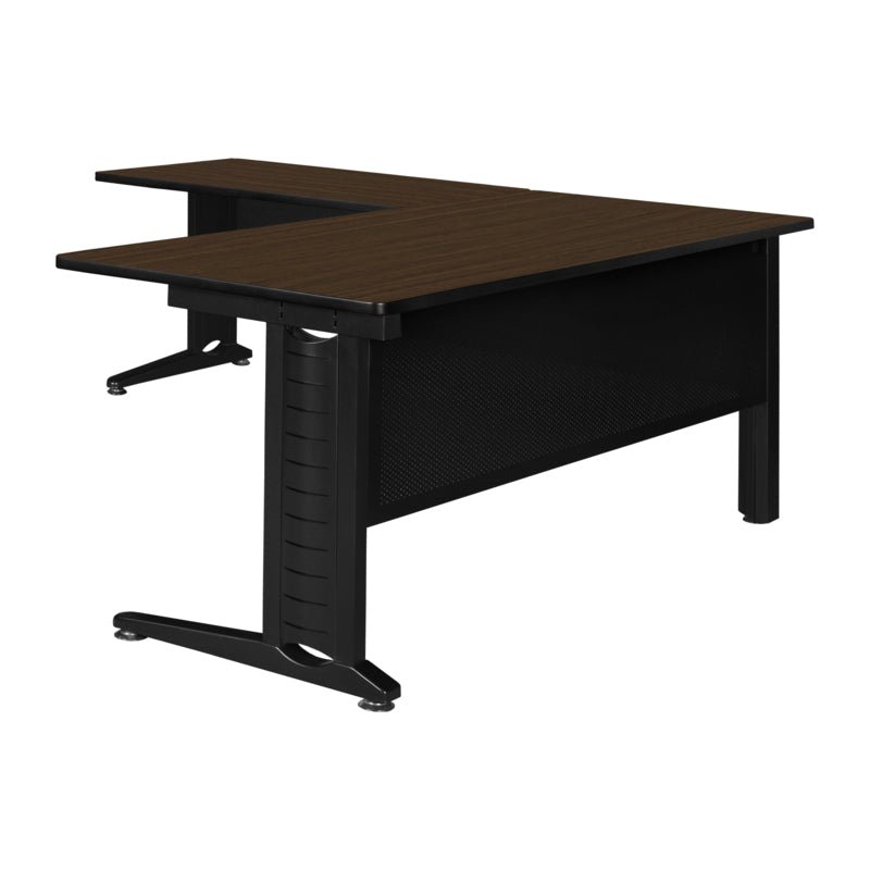 Regency Fusion Professional L - Shaped Executive Desk Shell 66W" x 72D" x 29H" (REG - MLDS663042) - SchoolOutlet
