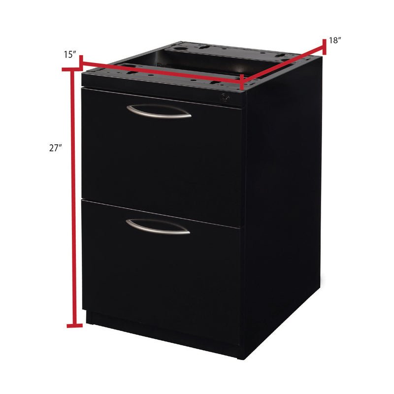 Regency Fusion Professional Double File Drawer Executive Storage Pedestal (REG - MPFF18) - SchoolOutlet