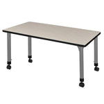 Regency Kee Professional Height Adjustable Mobile Classroom Activity Table 42W