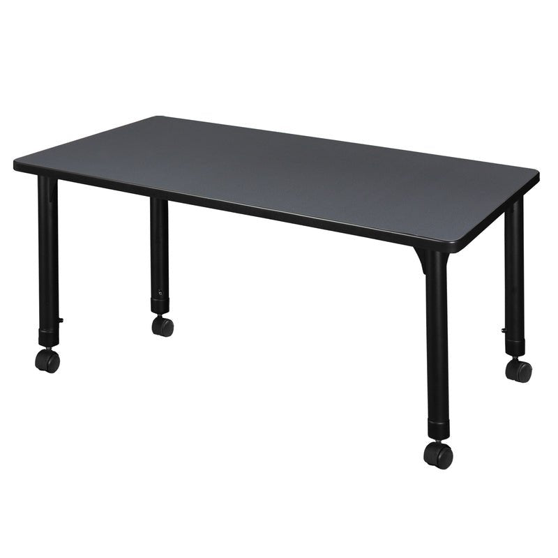 Regency Kee Professional Height Adjustable Mobile Classroom Activity Table 42W" x 30D" x 23 - 34H" (REG - MT4230 - AH) - SchoolOutlet