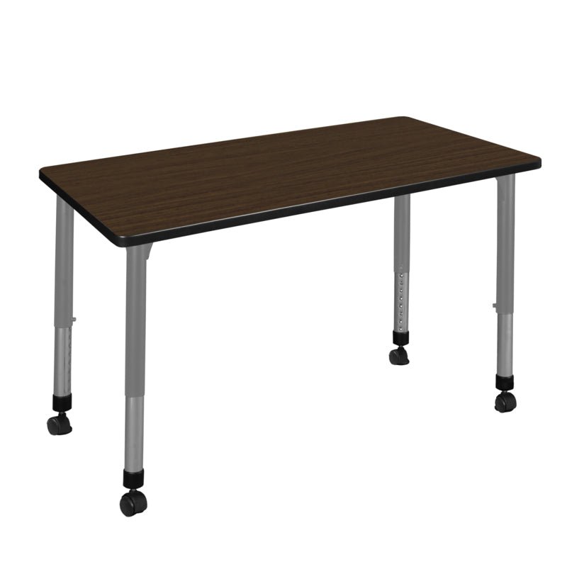 Regency Kee Professional Height Adjustable Mobile Classroom Activity Table 42W" x 30D" x 23 - 34H" (REG - MT4230 - AH) - SchoolOutlet