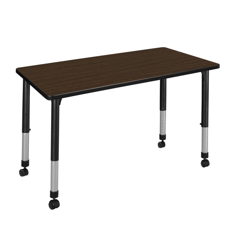 Regency Kee Professional Height Adjustable Mobile Classroom Activity Table 48W" x 24D" x 23 - 34H" (REG - MT4824 - AH) - SchoolOutlet