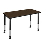Regency Kee Professional Height Adjustable Mobile Classroom Activity Table 48W