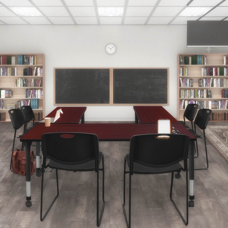 Dynamic Regency Kee Mobile Height Adjustable Learning Table 60"W x 24"D x 23 - 34"H (REG - MT6024 - AH) - SchoolOutlet
