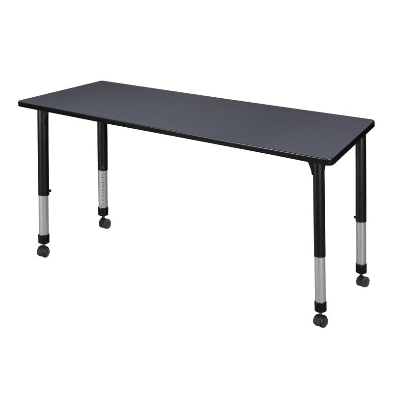Regency Kee Versatile Mobile Height Adjustable Classroom Activity Table 60"W x 30"D x 23 - 34"H (REG - MT6030 - AH) - SchoolOutlet