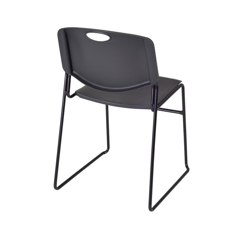 Regency Kee Professional Mobile Adjustable Classroom Suite with 2 Zeng Black Stack Chairs 60"W x 30"D x 23 - 34"H (REG - MT6030 - 44) - SchoolOutlet