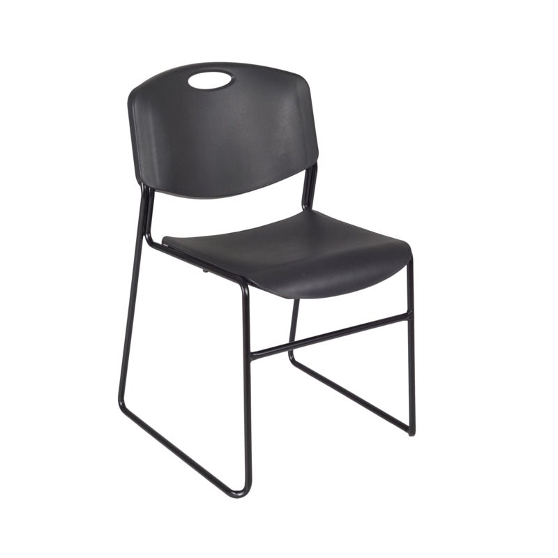 Regency Kee Professional Mobile Adjustable Classroom Suite with 2 Zeng Black Stack Chairs 60"W x 30"D x 23 - 34"H (REG - MT6030 - 44) - SchoolOutlet
