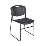 Regency Kee Professional Mobile Adjustable Classroom Suite with 2 Zeng Black Stack Chairs 60