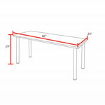 Regency Kee Professional Training Table Suite with 2 M Stack Chairs 66