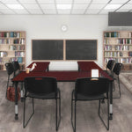Regency Kee Mobile Height Adjustable Classroom Activity Table 66
