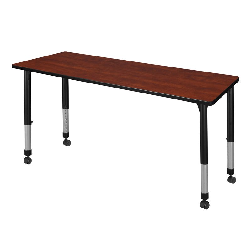 Regency Kee Versatile Mobile Height Adjustable Classroom Activity Table 66"W x 30"D x 23 - 34"H (REG - MT6630 - AH) - SchoolOutlet