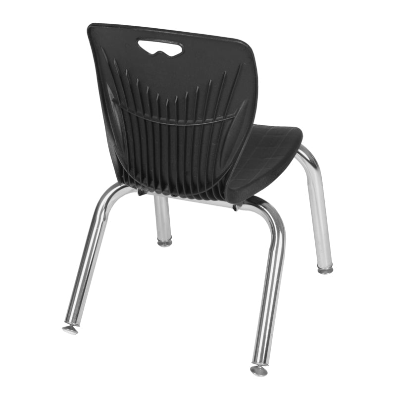 Regency Kee Flexible Mobile Classroom Set with 2 Andy Stack Chairs 72W" x 24D" x 23 - 34H" (REG - MT7224 - 45) - SchoolOutlet
