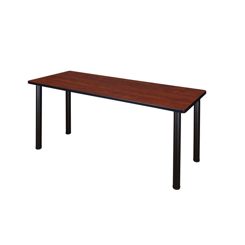 Regency Kee Professional Collaborative Workspace Suite with 2 Knight Mesh Guest Chairs 72"W x 24"D x 29"H (REG - MT7224 - 56) - SchoolOutlet