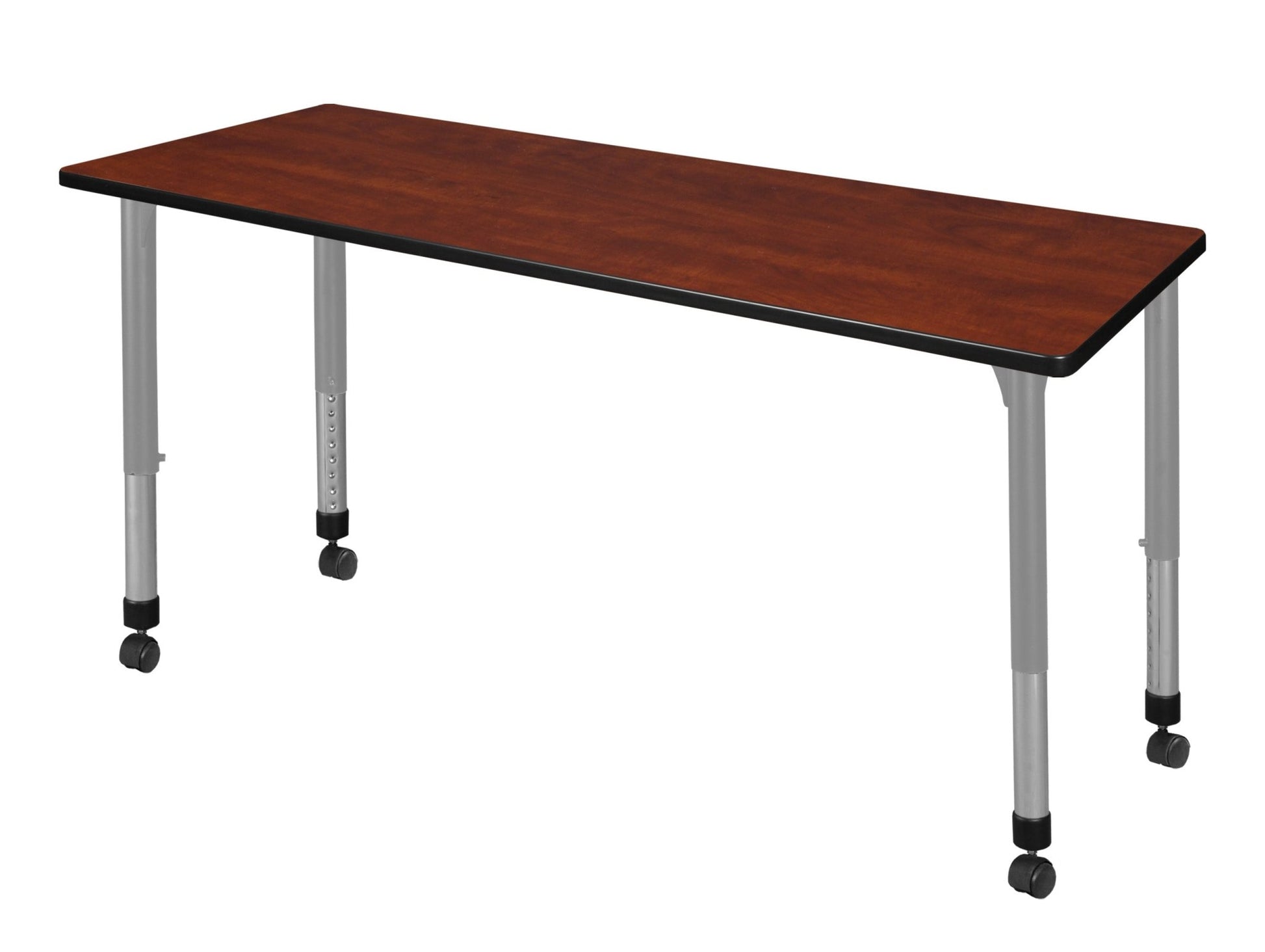 Regency Kee 72 x 30 in. Height Adjustable Mobile Classroom Activity Table - SchoolOutlet