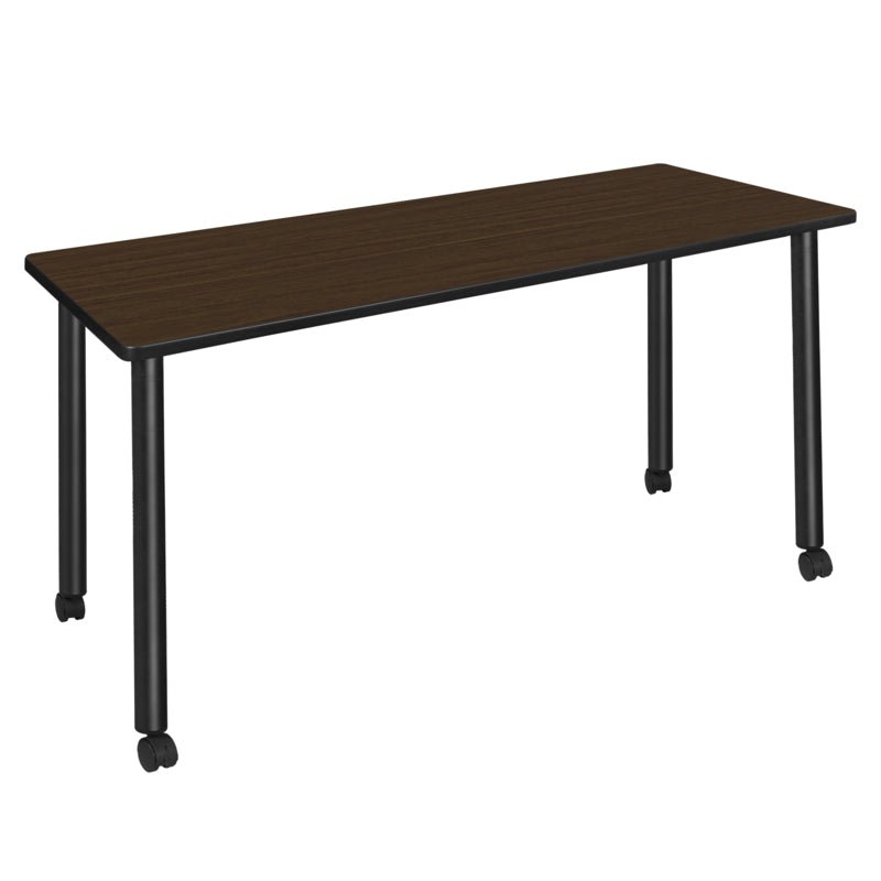 Regency Kee Professional Rectangular Mobile Training Seminar Table 72" W x 24" D x 29" H (REG - MTC7224) - SchoolOutlet