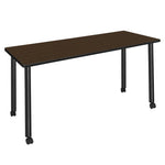 Regency Kee Professional Rectangular Mobile Training Seminar Table 72