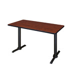 Regency Cain Ergonomic Seminar Workspace with 2 Knight Mesh Chairs 48