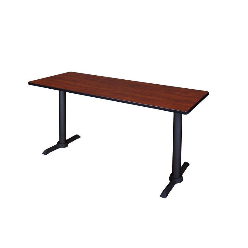 Regency Cain Ergonomic Seminar Workspace with 2 Knight Mesh Chairs 60" x 24" x 29" (REG - MTRCT6024 - 56) - SchoolOutlet