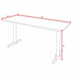 Regency Cain Versatile Seminar Station with 2 M Stack Chairs 66