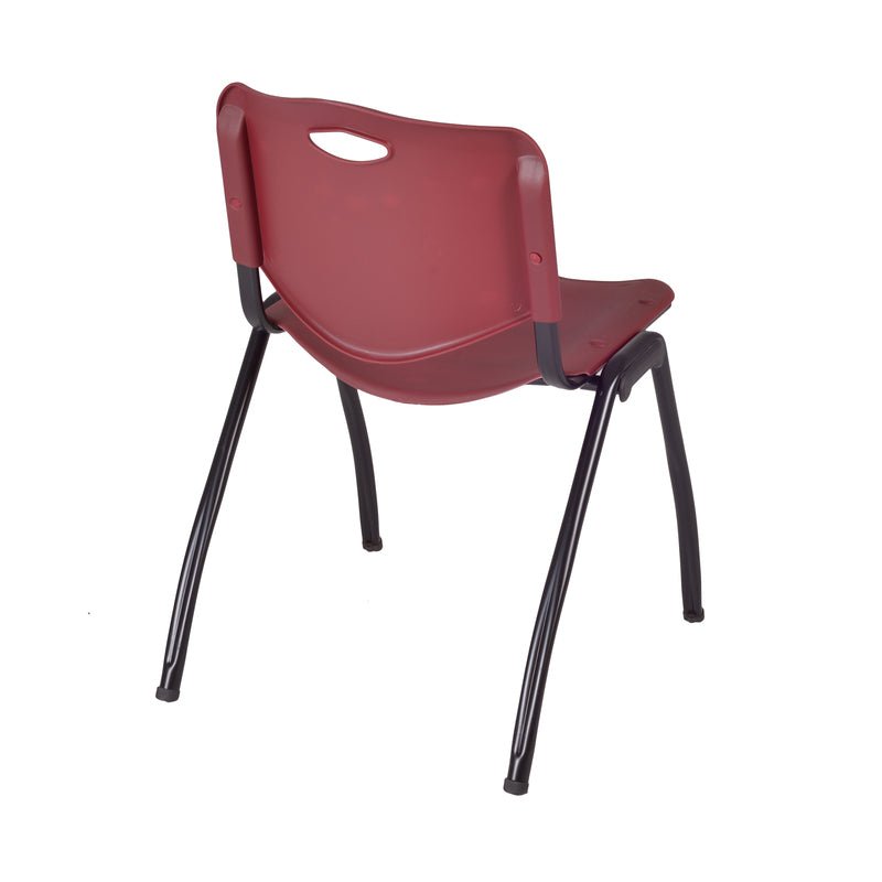Regency Cain Versatile Seminar Station with 2 M Stack Chairs 66" x 24" x 29" (REG - MTRCT6624 - 47) - SchoolOutlet