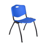 Regency Cain Professional Seminar Station with 2 M Stack Chairs 72