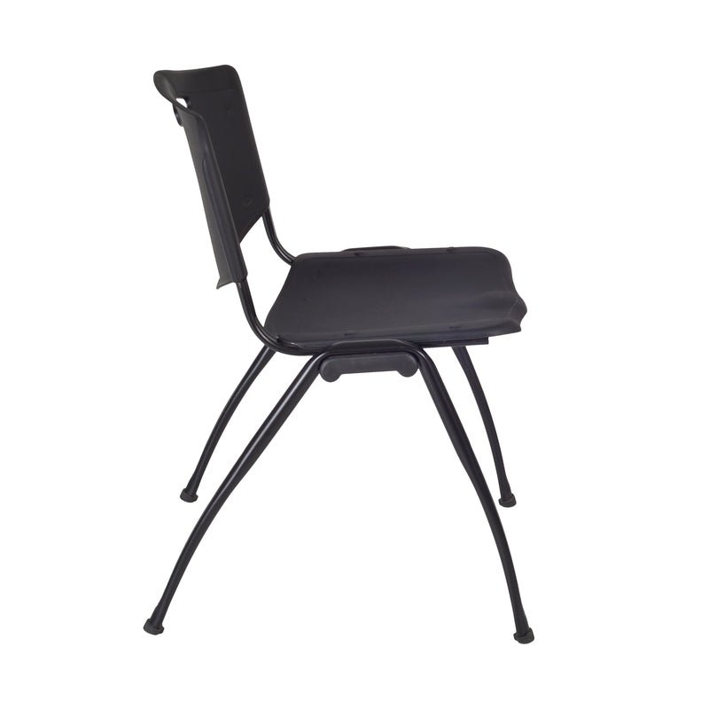 Regency Cain Professional Seminar Station with 2 M Stack Chairs 72" x 24" x 29" (REG - MTRCT7224 - 47) - SchoolOutlet