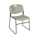 Regency Cain Collaborative Seminar Suite with 3 Zeng Stack Chairs 84