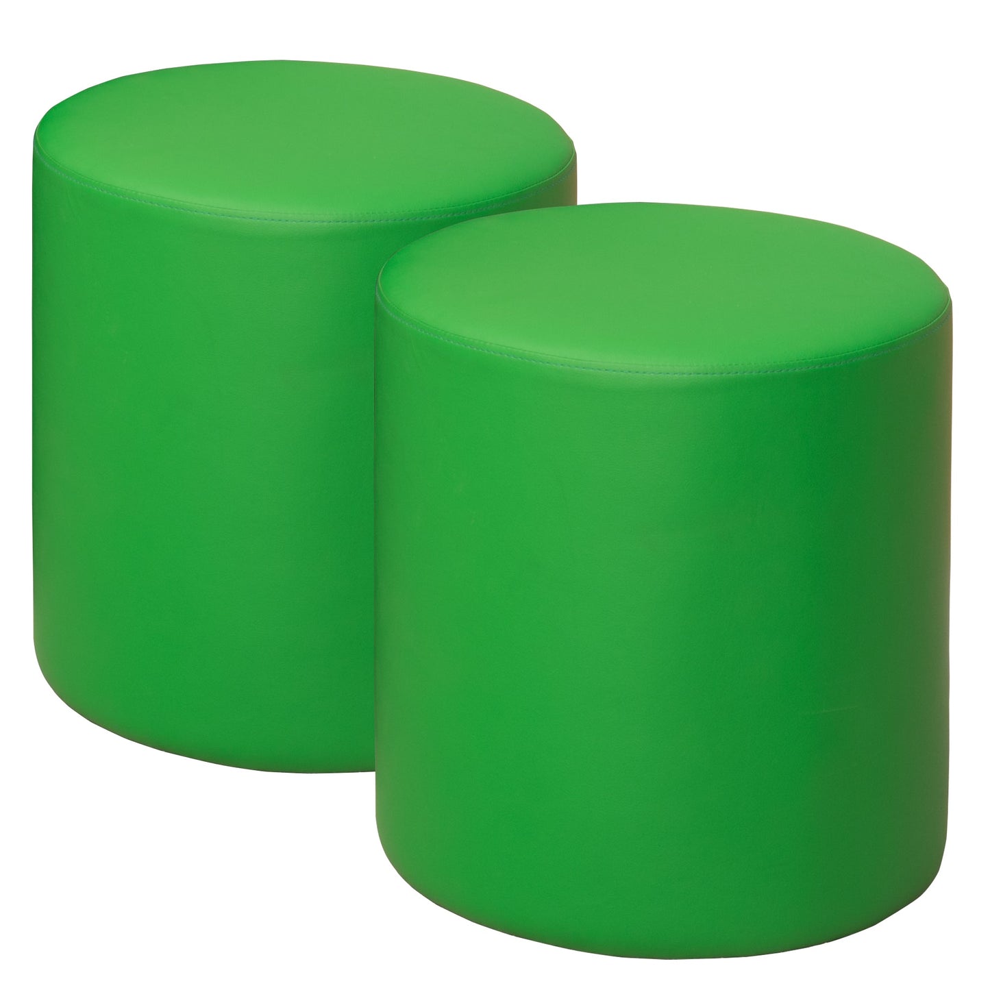 Regency Logan Round Stool Ottoman - SchoolOutlet