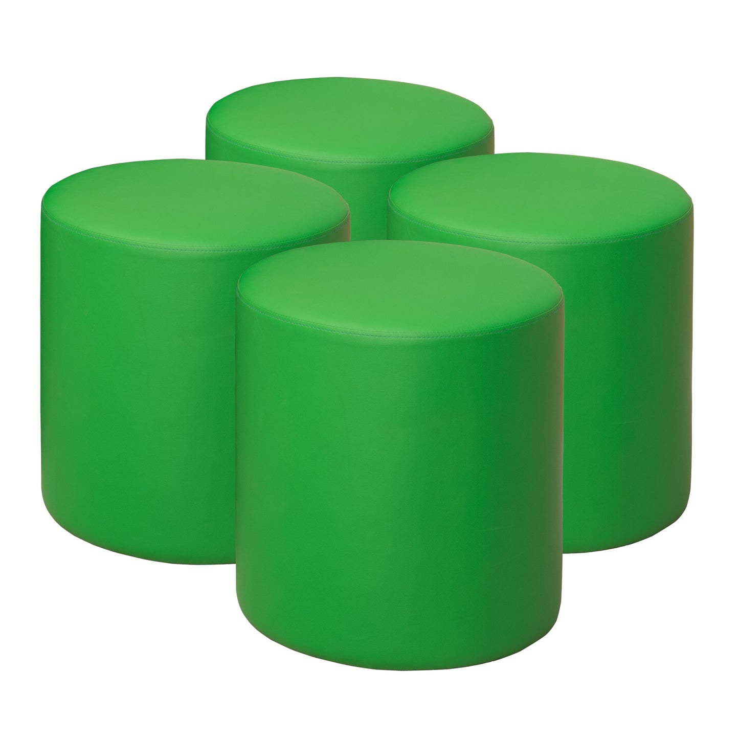 Regency Logan Round Stool Ottoman - SchoolOutlet
