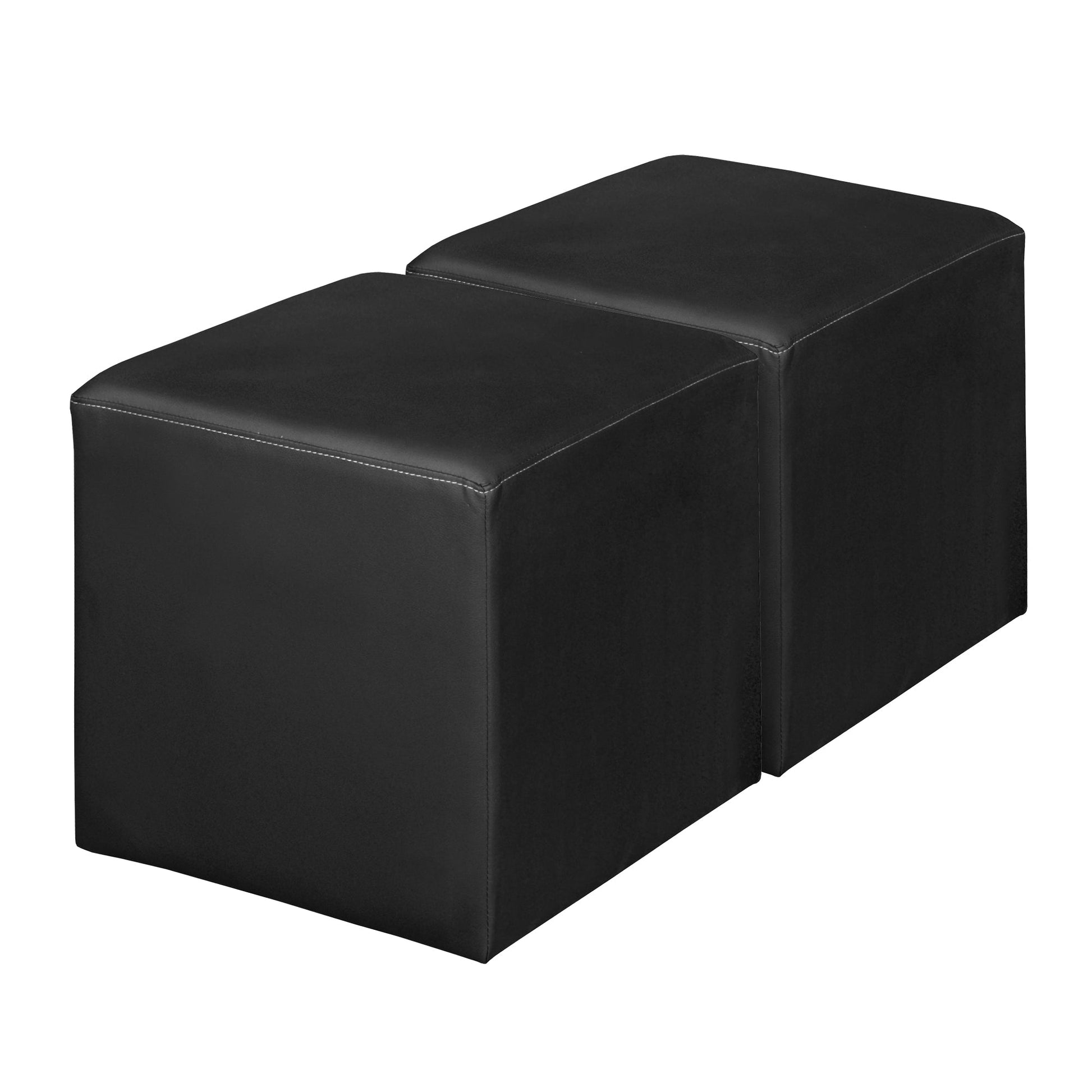 Regency Jean Square Stool Ottoman - SchoolOutlet