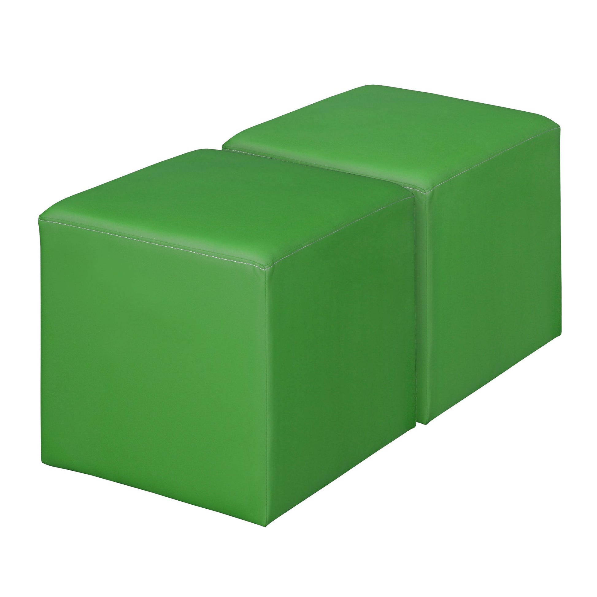 Regency Jean Square Stool Ottoman - SchoolOutlet