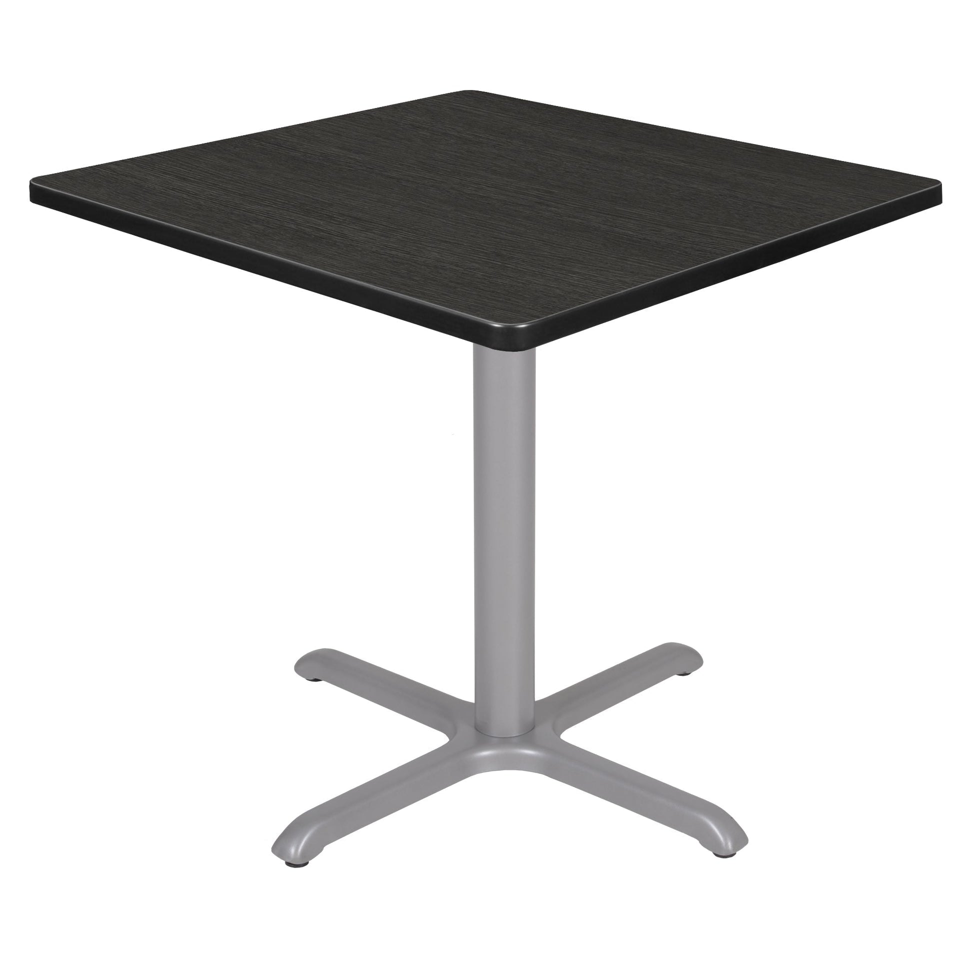 Regency Cain 30 in. Small Square X - Base Breakroom Table - SchoolOutlet
