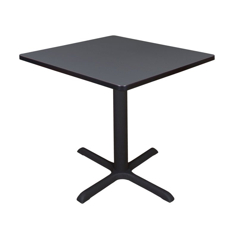 Regency Cain 30 in. Small Square X - Base Breakroom Table - SchoolOutlet