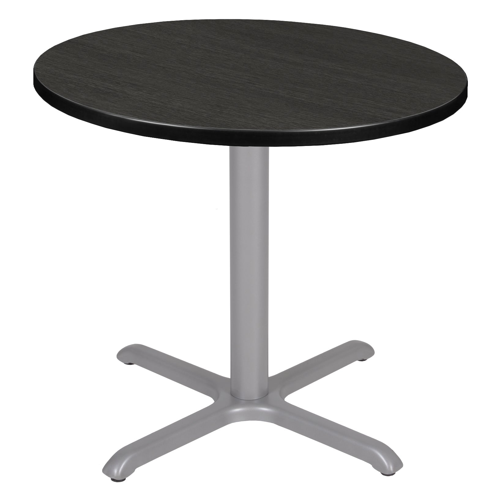 Regency Cain 30 in. Small Round X - Base Breakroom Table - SchoolOutlet
