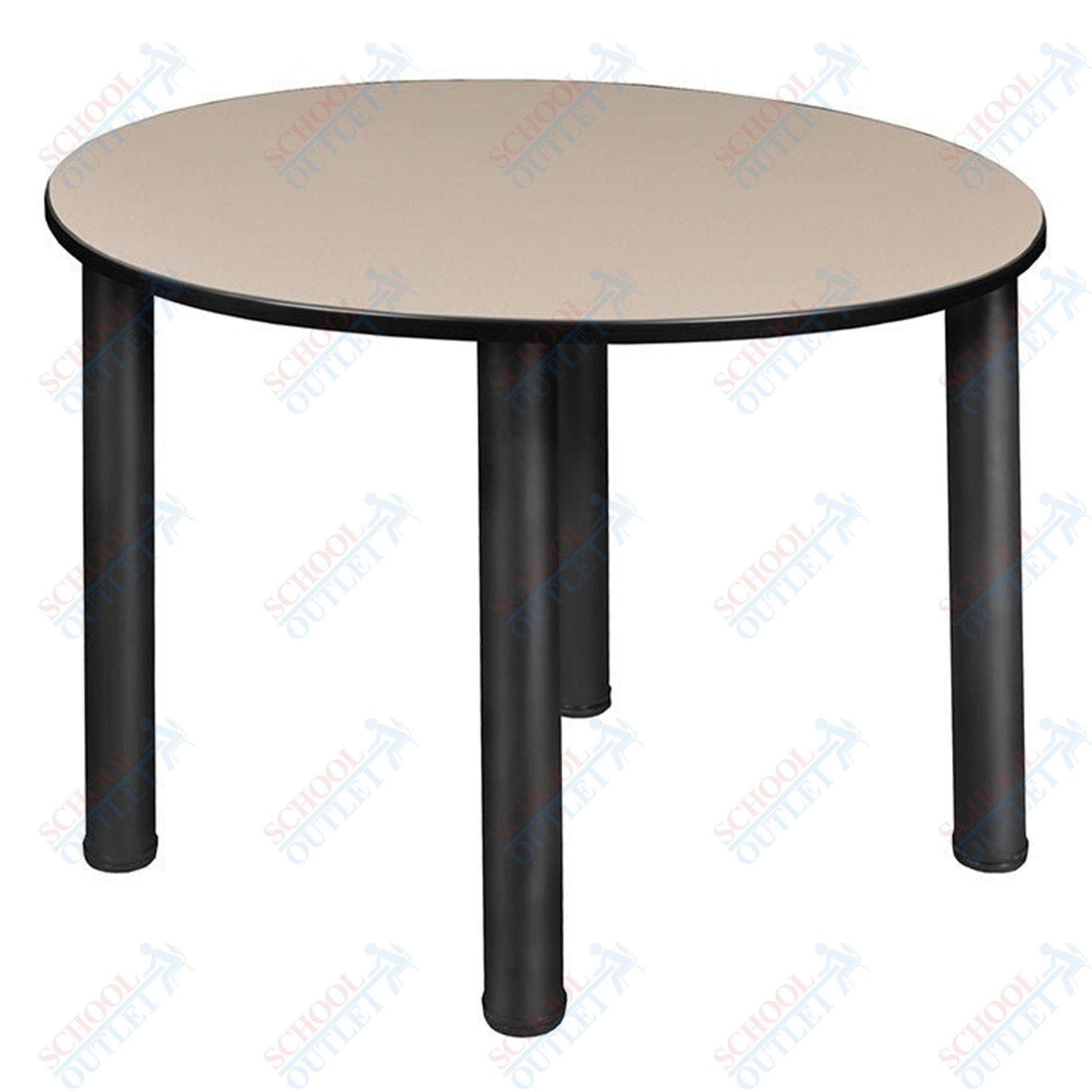 Regency Kee 36 in. Round Slim Breakroom Table Table - REG-TB3618RND - SchoolOutlet
