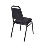 Regency Kee Versatile Breakroom Table and 4 Restaurant Stack Chairs 36