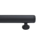 Regency Kobe Square X - Base Breakroom Table with 4 Black Restaurant Stack Chairs 42