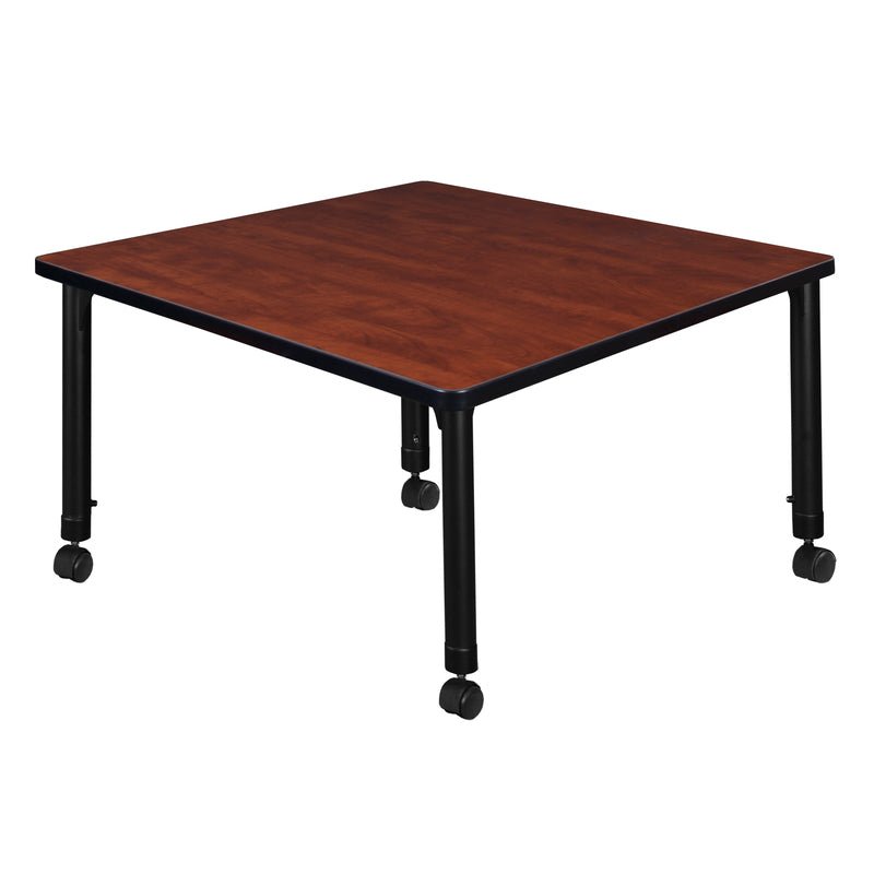Regency Kee Square Height Adjustable Mobile Classroom Activity Table 42"W x 42"D x 23" - 34"H (REG - TB4242) - SchoolOutlet