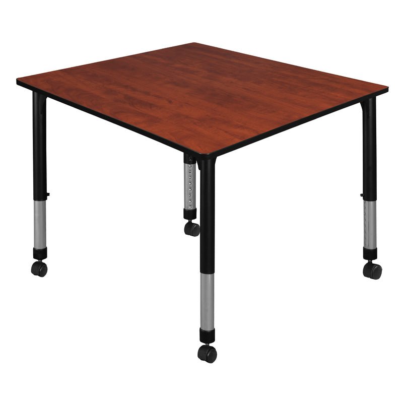 Regency Kee Square Mobile Adjustable Classroom Table 48"W x 48"D x 23" - 34"H (REG - TB4848) - SchoolOutlet