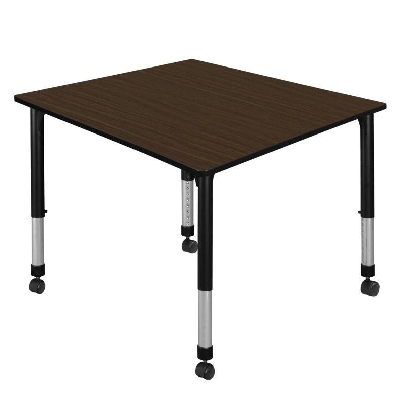 Regency Kee Square Mobile Adjustable Classroom Table 48"W x 48"D x 23" - 34"H (REG - TB4848) - SchoolOutlet