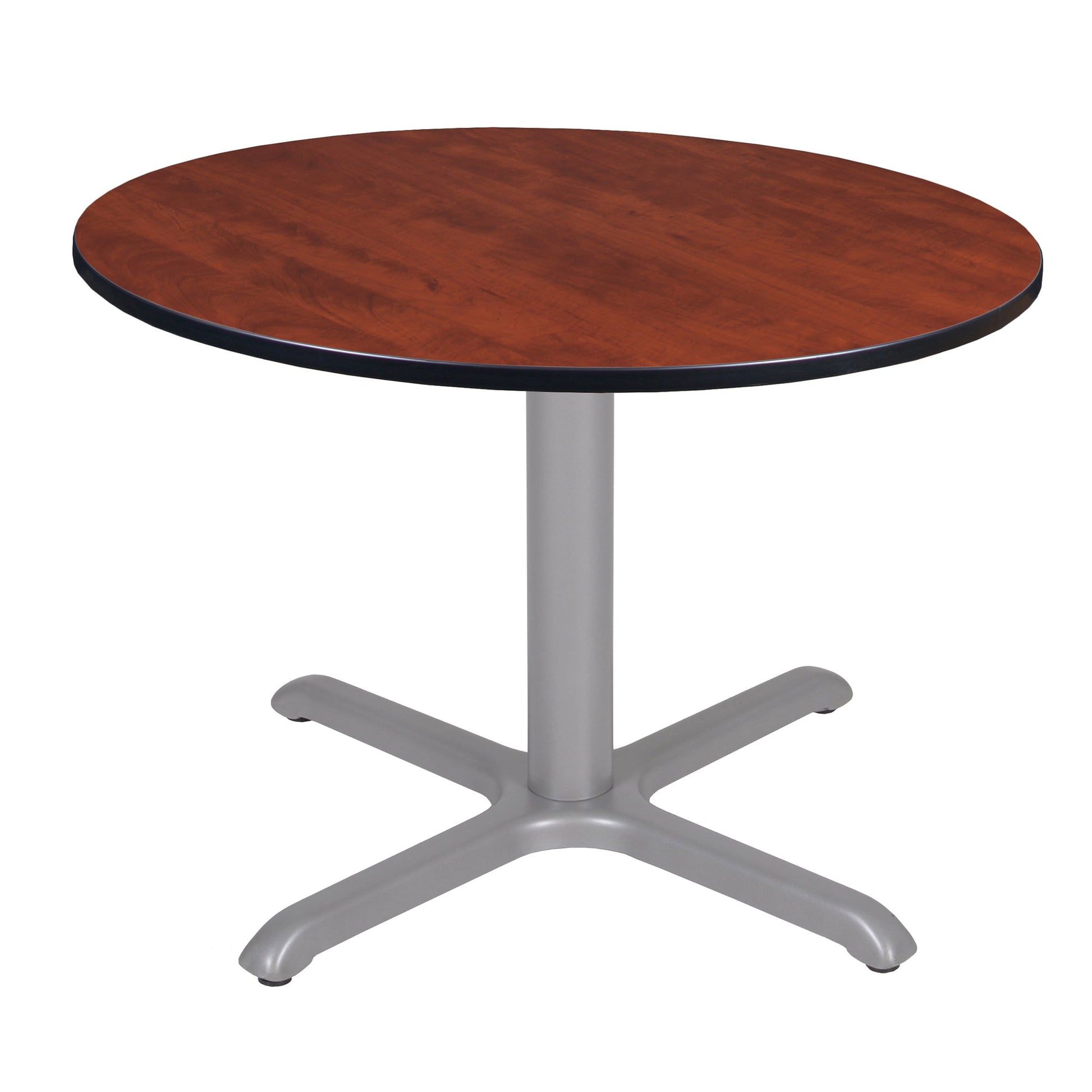 Regency Cain 48 in. Large Round X - Base Breakroom Table - SchoolOutlet