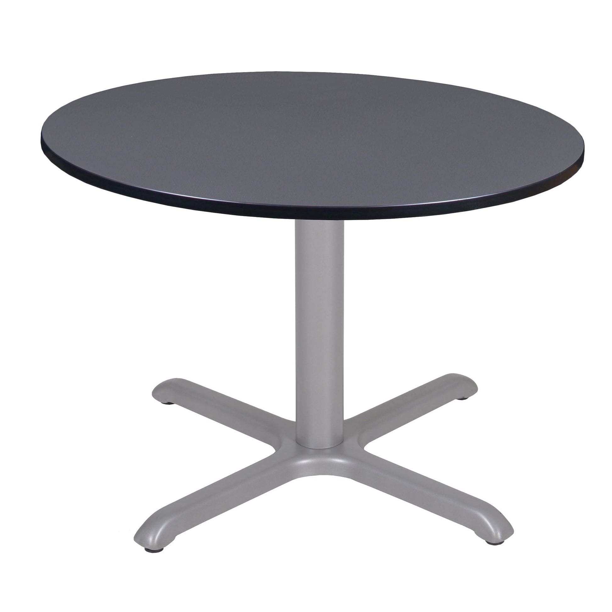 Regency Cain 48 in. Large Round X - Base Breakroom Table - SchoolOutlet