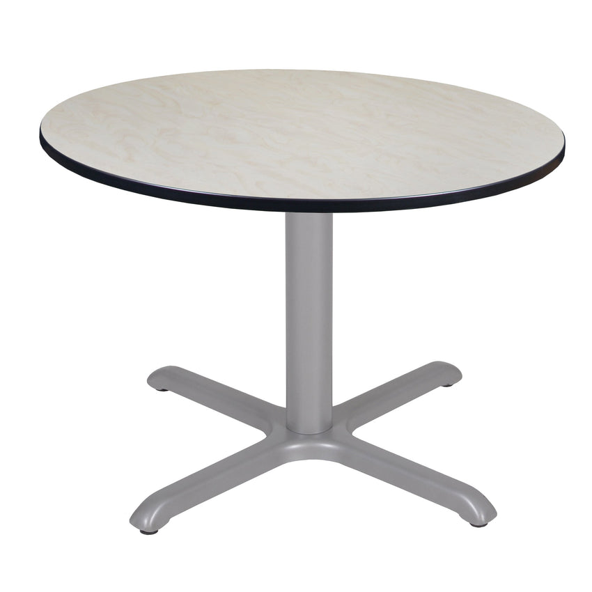 Regency Cain 48 in. Large Round X - Base Breakroom Table - SchoolOutlet